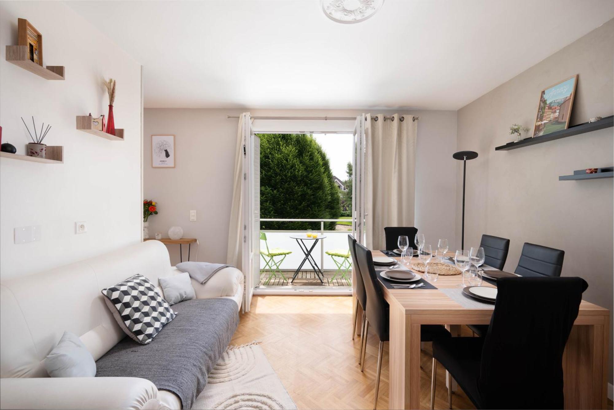 Appartement Cosy 6 Pers Pres Du Lac Avec Garage Annecy Exterior foto
